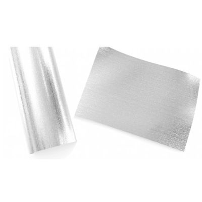 quality Tấm giấy vàng kim loại hóa chân không chống nước cao 55GSM giấy bọc kim loại factory